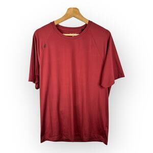 Rhone Mens size Large Reign Sweat Wicking Athletic Short Sleeve Shirt 100963